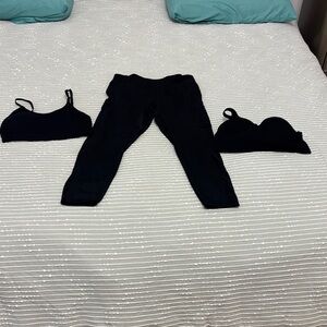 Joe Fresh Black Sports Bras